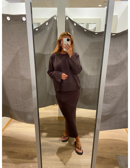 OBJREYNARD SQUARE SLEEVE O-NECK NOOS