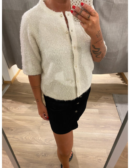 ONLCILLE SS ONECK CARDIGAN