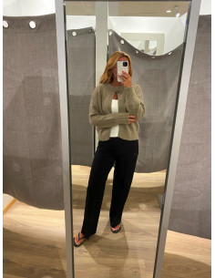 PCJELENA LS O-NECK KNIT CARDIGAN 2