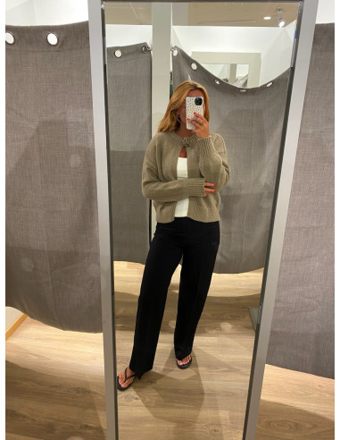 PCJELENA LS O-NECK KNIT CARDIGAN