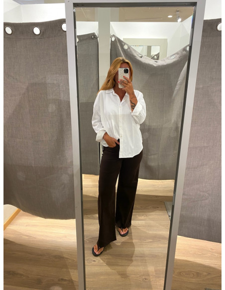 ONLMADISON BLUSH HW WIDE BOWN DNM