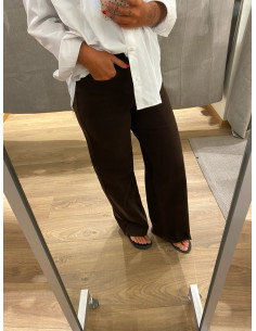 ONLMADISON BLUSH HW WIDE BOWN DNM 2