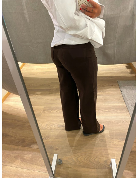 ONLMADISON BLUSH HW WIDE BOWN DNM