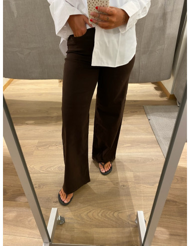 ONLMADISON BLUSH HW WIDE BOWN DNM