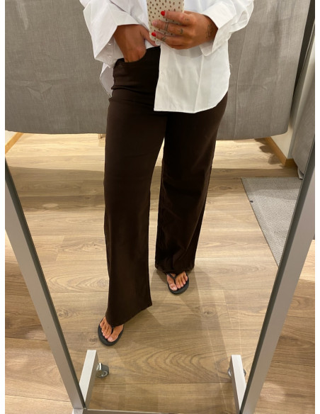 ONLMADISON BLUSH HW WIDE BOWN DNM