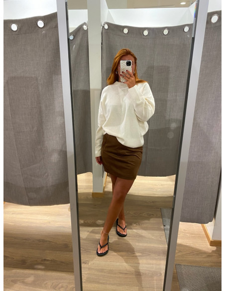 OBJFENJA MW SHORT SKIRT NOOS