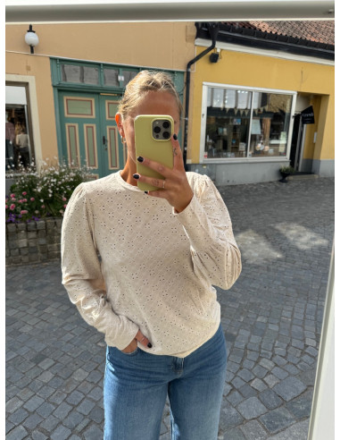 JDYCATHINKA L/S BELLSLEEVE TOP JRS NOOS