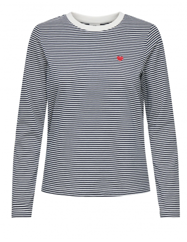 JDYPISA L/S PRINT TOP