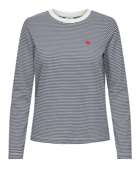 JDYPISA L/S PRINT TOP