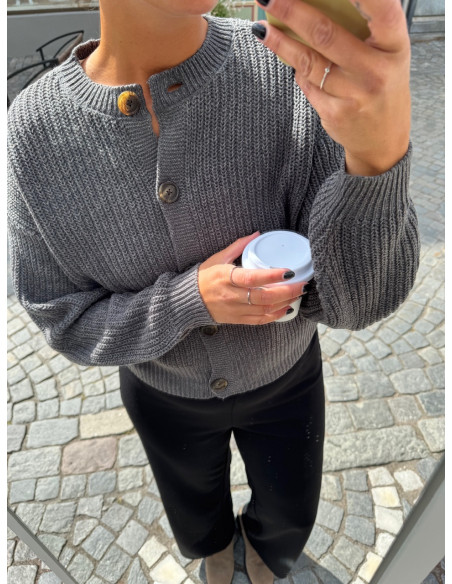 VMLEA LS O-NECK CARDIGAN NOOS