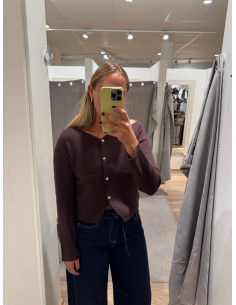 ONLSCARLETT BUTTON CARDIGAN