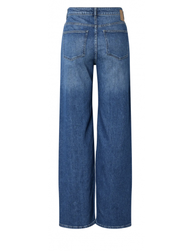 PCSILKE MW WIDE JEANS MB