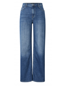 PCSILKE MW WIDE JEANS MB