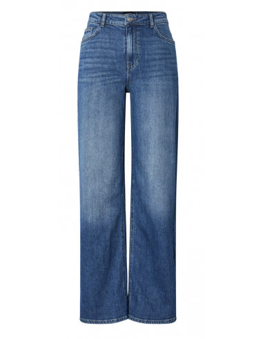 PCSILKE MW WIDE JEANS MB