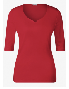 STREET ONE TOP HEART NECK 2