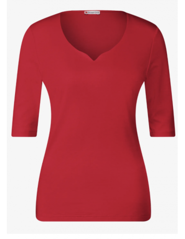 STREET ONE TOP HEART NECK