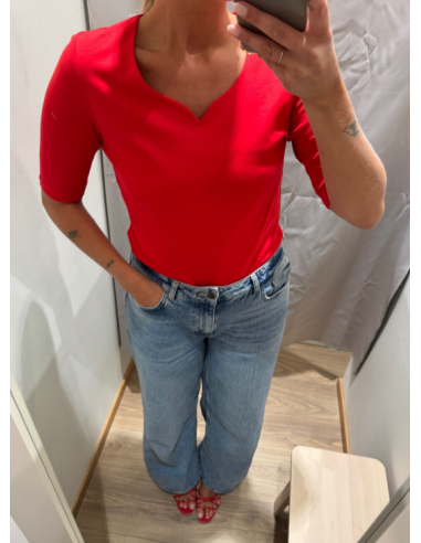 STREET ONE TOP HEART NECK