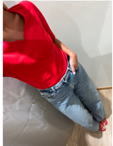 STREET ONE TOP HEART NECK