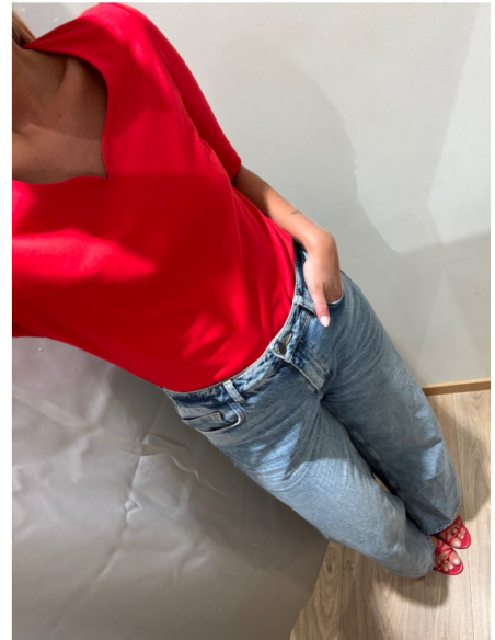 STREET ONE TOP HEART NECK