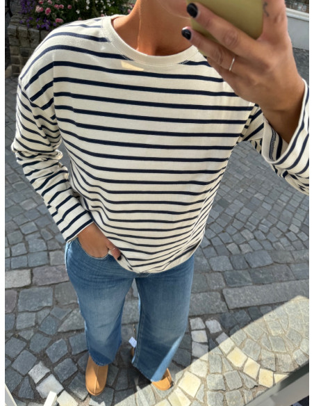 ONLNEW SOPH LIFE L/S O-NECK TOP