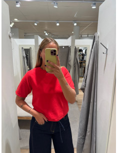 PCBREE SS O-NECK KNIT NOOS