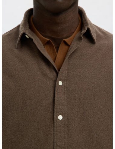 SLHREGNOAH BRUSHED TWIST SHIRT