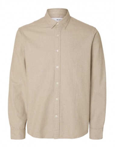 SLHREGNOAH BRUSHED TWIST SHIRT