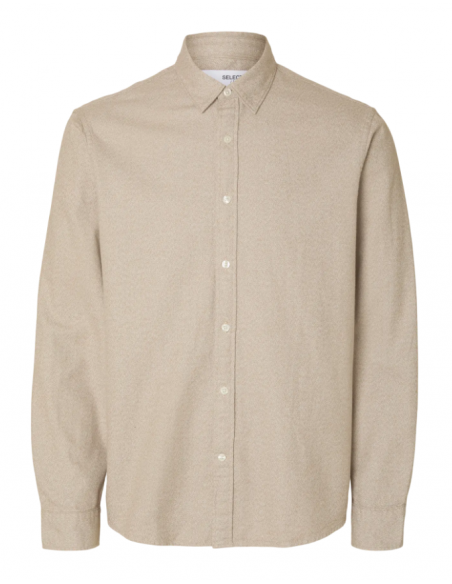 SLHREGNOAH BRUSHED TWIST SHIRT