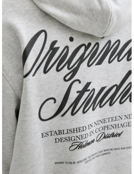 JORNORREBRO TYPO BACK SWEAT HOOD