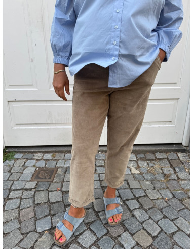 ONLFLORA MW ELA CORD CARROT PANT