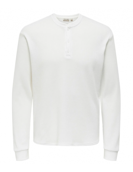 ONSTOBIE REG LS HENLEY TEE