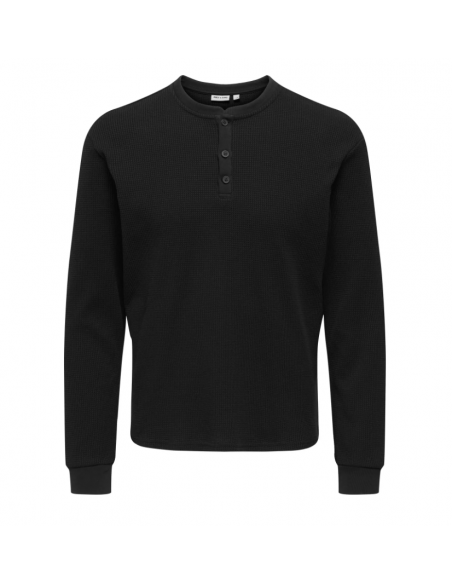 ONSTOBIE REG LS HENLEY TEE