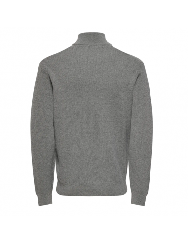 ONSPHIL REG 12 STRUC HALF ZIP KNIT NOOS