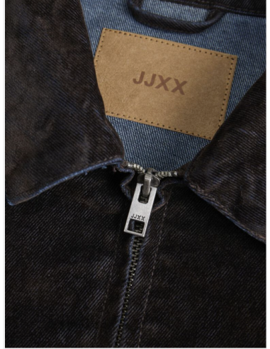 JXMIA FLOCK LS DENIM JACKET