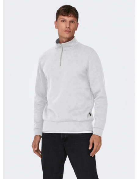 ONSCERES LIFE HALF ZIP SWEAT