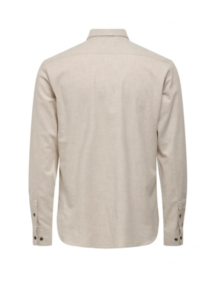 ONSROAD LIFE REG MELANGE LS SHIRT