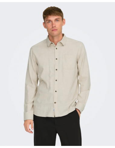 ONSROAD LIFE REG MELANGE LS SHIRT