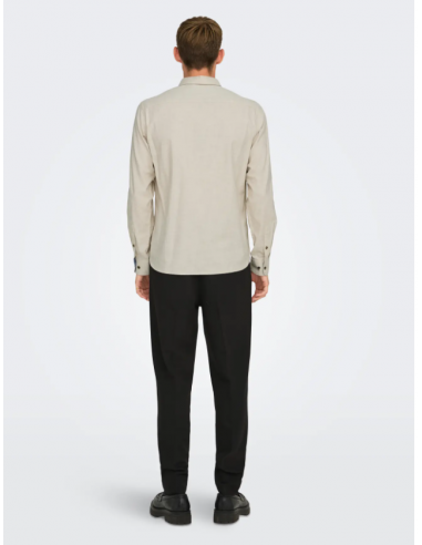 ONSROAD LIFE REG MELANGE LS SHIRT