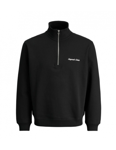 JORNORREBRO EMB SWEAT HIGH NECK