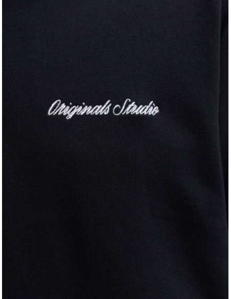 JORNORREBRO EMB SWEAT HIGH NECK