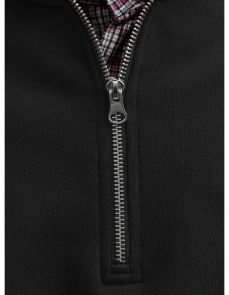 JORNORREBRO EMB SWEAT HIGH NECK