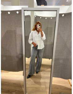 PCSILKE MW WIDE JEANS 2