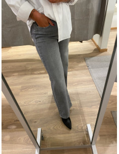 PCSILKE MW WIDE JEANS 2