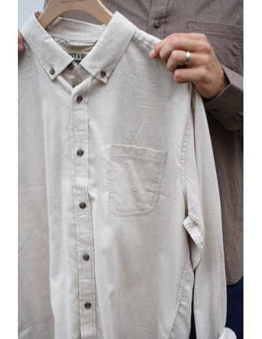 ONSROAD LIFE REG MELANGE LS SHIRT