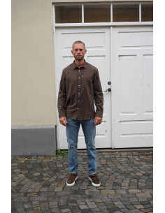 SLHREGNOAH BRUSHED TWIST SHIRT 2