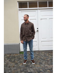 SLHREGNOAH BRUSHED TWIST SHIRT