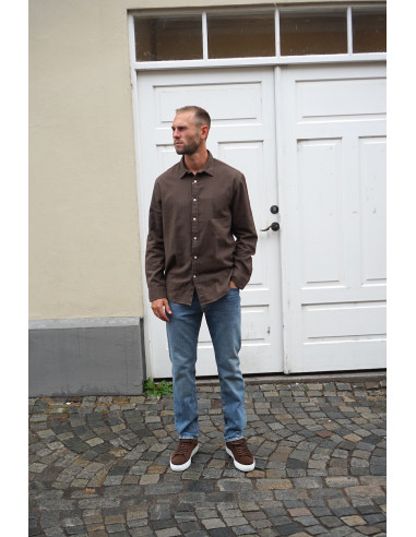 SLHREGNOAH BRUSHED TWIST SHIRT