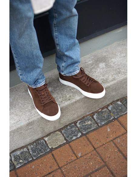 SLHDAVID CHUNKY SUEDE SNEAKER