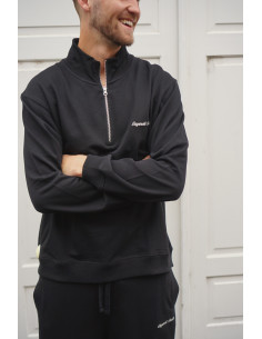 JORNORREBRO EMB SWEAT HIGH NECK 2