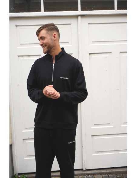 JORNORREBRO EMB SWEAT HIGH NECK